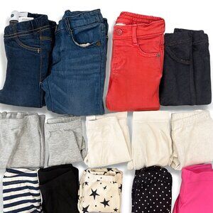 14 Piece Lot - Size 18 Months - Jeans & Leggings - Carters, etc.